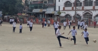 খেলাধুলায় হাসান আলী হাই স্কুল মাঠে ফিরেছে প্রাণচাঞ্চল্য
