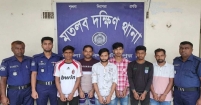 মতলবে ৩ মাদক কারবারিসহ ৬জন গ্রেফতার