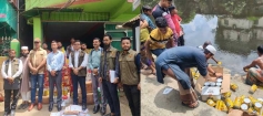লক্ষ্মীপুরে নকল ঘি বিক্রির দায়ে ডিলারকে ১ লাখ টাকা জরিমানা, ৩৫০ কেজি ঘি ধ্বংস
