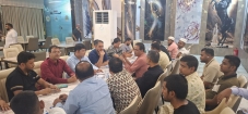 রিয়াদে চাঁদপুর ফেমাস স্পেশালাইজড হসপিটালের পরিচালকের সাথে মতবিনিময়