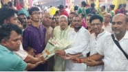 কুমিল্লায় রাজ-রাজেশ্বরী কালী মন্দিরে ২৪ প্রহরব্যাপী মহানামযজ্ঞ চলছে