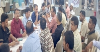 রিয়াদে চাঁদপুর ফেমাস স্পেশালাইজড হসপিটালের পরিচালকের সাথে মতবিনিময়