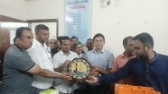 চাঁদপুর বাখরাবাদের ম্যানেজার প্রকৌশলী মো. মীর ফজলে রাব্বীর বিদায় সংবর্ধনা