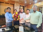 ফরিদগঞ্জের নবাগত ইউএনওকে ইউনিয়ন পরিষদ প্রশাসনিক কর্মকর্তা সমিতির ফুলেল শুভেচ্ছা