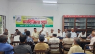 ভাঙচুর হওয়া ভাস্কর্যটি দ্রুত পুনঃস্থাপনে ইউএনও ও পৌর প্রশাসকের প্রতি আহ্বান