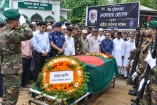 মতলবে মুক্তিযোদ্ধা দেলোয়ার হোসেনকে রাষ্ট্রীয় মর্যাদায় দাফন