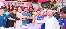 তরপুরচণ্ডীতে মাদকবিরোধী মিনি ফুটবল টুর্নামেন্টের ফাইনাল