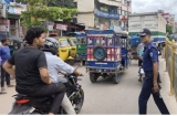 চাঁদপুরে সেপ্টেম্বর মাসে ট্রাফিকের রেকর্ড ৪১ লাখ টাকা জরিমানা আদায়