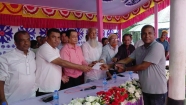 ফরিদগঞ্জে বিভিন্ন পূজামণ্ডপ পরিদর্শনে সাবেক এমপি লায়ন হারুনুর রশিদ