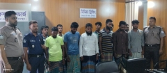 পদ্মা-মেঘনায় মা ইলিশ রক্ষা অভিযান : ১০ম দিনে আটক ১৯ জেলে ও ৭ মামলা
