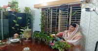 প্রীতি রাণী সাহার নিজ বাসায় সবুজের সমারোহ : প্রকৃতিপ্রেম ও পরিবেশ সচেতনতার অনন্য দৃষ্টান্ত