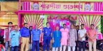 দুর্গাপূজায় সার্বিক নিরাপত্তা নিশ্চিতকরণে মাঠে চাঁদপুর পৌর কমিউনিটি পুলিশ