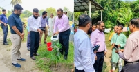 হাইমচরে বিভিন্ন দপ্তর ও ইউনিয়ন পরিষদ পরিদর্শন করলেন  জেলা প্রশাসক