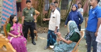 প্রশাসনের সহযোগিতায়  প্রবাসী ছেলের ঘরে ঠাঁই হলো বৃদ্ধা জয়নব ভানুর