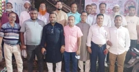 চাঁদপুর পৌর ১০ নম্বর ওয়ার্ড বিএনপি নেতৃবৃন্দের পূজামণ্ডপ পরিদর্শন