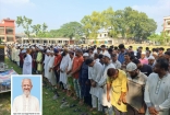 হাজীগঞ্জে সাবেক ইউপি চেয়ারম্যান মিয়া ইকবাল হোসেনের দাফন সম্পন্ন