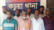কচুয়া উত্তর ইউনিয়নে ৮ জুয়াড়ি গ্রেপ্তার