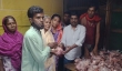 পুরাণবাজার রিফিউজি কলোনীতে 'ওবাট হেল্পার্সে'র কোরবানির মাংস বিতরণ