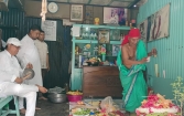 পুরাণবাজার শেখর পালের ব্যবসা প্রতিষ্ঠানে শ্রী নারায়ণ পূজা