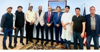 নিউইয়র্কে বাংলাদেশ কনসাল জেনারেল সকাশে নিউইয়র্ক স্টেট বিএনপির নেতৃবৃন্দ