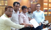 চাঁদপুর জেলা মাধ্যমিক সহকারী শিক্ষক সমিতির স্মারকলিপি