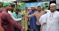 বিভিন্ন শিক্ষা প্রতিষ্ঠানে কচুয়ার আলোর দিশারী সমাজসেবা সংগঠনের গাছের চারা বিতরণ