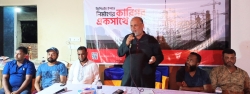 মতলবে জিপিএইচ ইস্পাতের নির্মাণ শ্রমিকদের সাথে মতবিনিময় সভা
