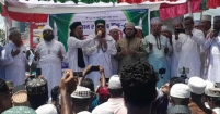 হাজীগঞ্জে ইমামে রাব্বানী দরবার শরীফের জশনে জুলুছ