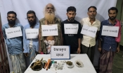 যৌথবাহিনীর অভিযানে মাদকসহ ৬  কারবারি গ্রেপ্তার