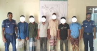বড়লেখায় পুলিশের অভিযানে সাজাপ্রাপ্ত আসামিসহ আটক ১১