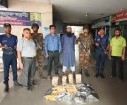 যৌথবাহিনীর অভিযানে অবৈধ পণ্য তৈরির কারখানা শনাক্ত