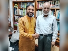 ড. মঈন খানের সাথে হুমায়ুন কবির বেপারীর সৌজন্য সাক্ষাৎ