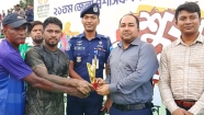 চাঁদপুুর সদরের কাছে ২-১ গোলে হেরে  হাজীগঞ্জের বিদায়