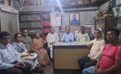 কমরেড শাহজাহান তালুকদারের শোকসভা সফল করতে প্রস্তুতি সভা