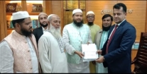 মনোনয়ন ফরম সংগ্রহ করলেন খেলাফত মজলিস মনোনীত দেয়াল ঘড়ির প্রার্থী তোফায়েল আহমদ