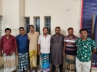 বর্তমান ইউপি সদস্য ও সাবেক উপজেলা পরিষদ  ভাইস চেয়ারম্যানসহ সাতজনকে।