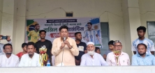 শাহতলী যুব সমাজের আর্জেন্টিনা বনাম ব্রাজিল প্রীতি ফুটবল ম্যাচ