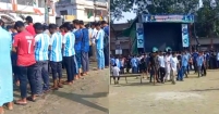 খেলা দেখা বন্ধ করে জানাজায় অংশ নিলেন ফুটবলপ্রেমীরা