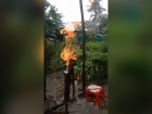 কচুয়ায় চাপ ছাড়াই টিউবওয়েলের মুখে আগুন।। এলাকাবাসীর মাঝে আতঙ্ক ‎