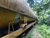 লাউয়াছড়ায় ট্রেন লাইনচ্যুত।।  সিলেটের সাথে সারাদেশের ট্রেন যোগাযোগ বিচ্ছিন্ন