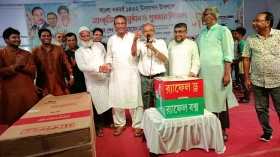১ম পুরস্কার পেলেন বিষ্ণুপুর ইউনিয়ন বিএনপির সভাপতি