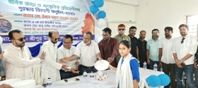 শ্রীপুর উচ্চ বিদ্যালয়ে বার্ষিক ক্রীড়া ও সাংস্কৃতিক প্রতিযোগিতার পুরস্কার বিতরণ