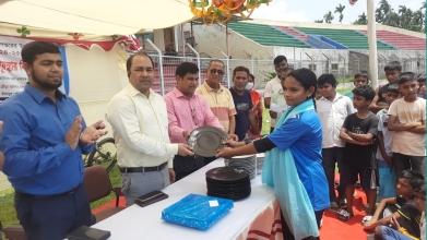 জেলা ক্রীড়া অফিসের আয়োজনে অ্যাথলেটিক্স প্রতিযোগিতা